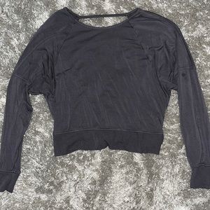 Open back long sleeve. Express